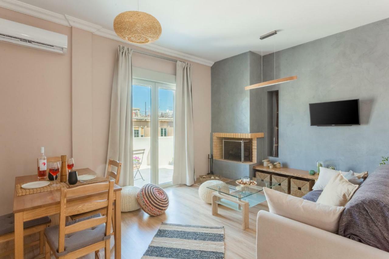 100M2 Luxury Apartment In The Heart Of Athens - Living Stone Emerald المظهر الخارجي الصورة